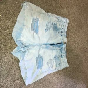 Aeropostale Super High Rise Curvy Shorts